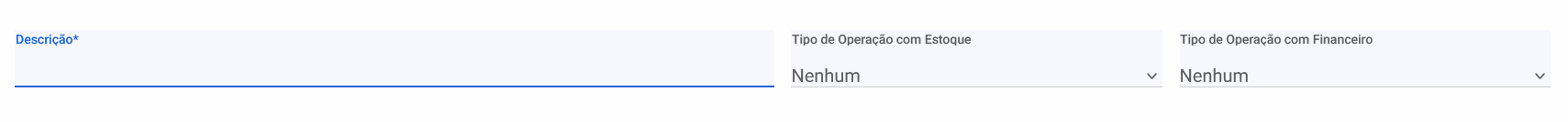 Descrição - Novo