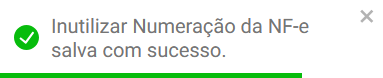 Inutilizado - Sucesso