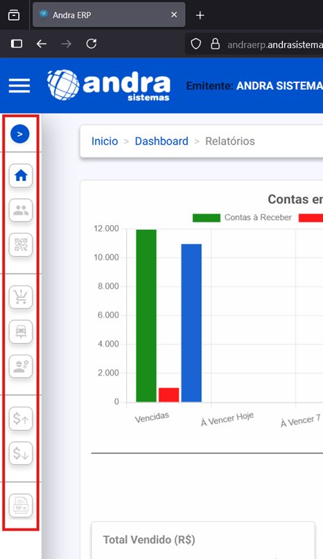 Menu Sidebar