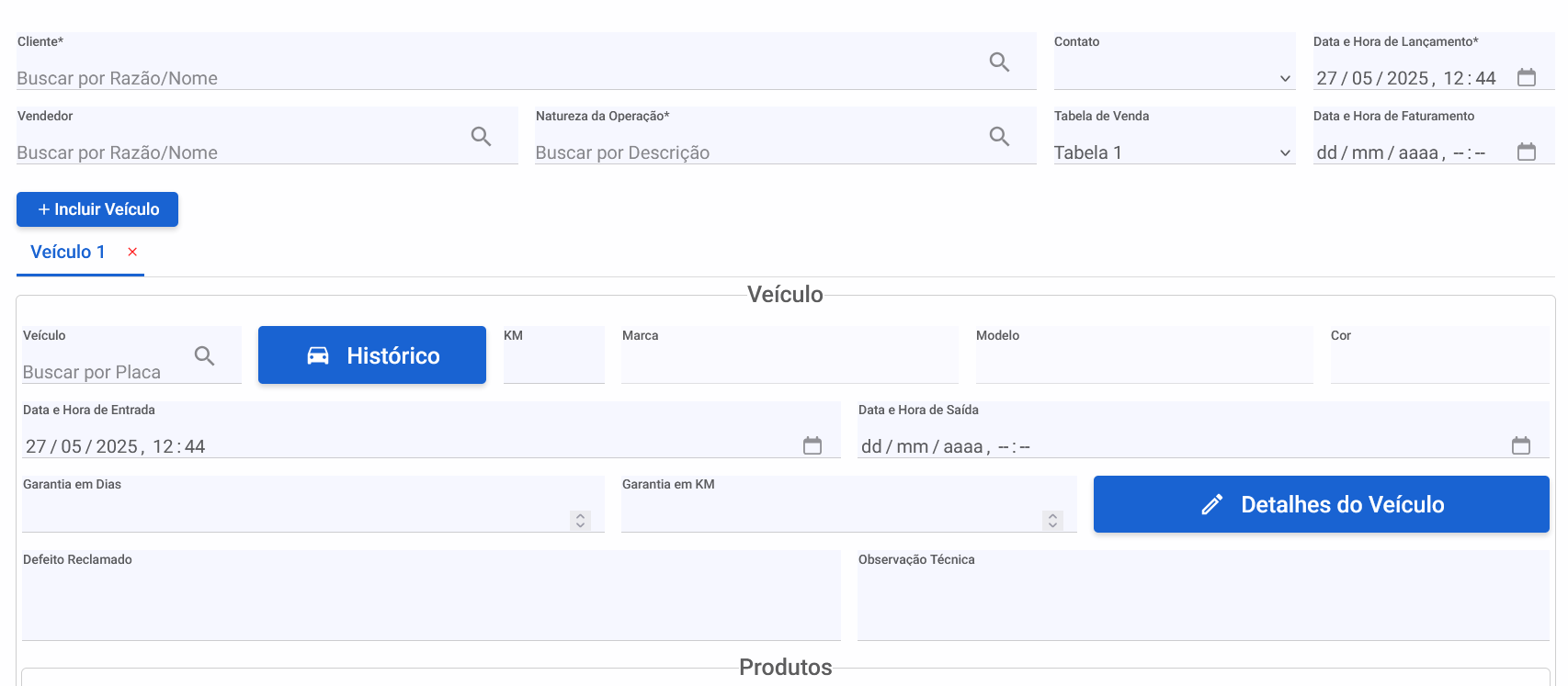 os-veiculos - Novo