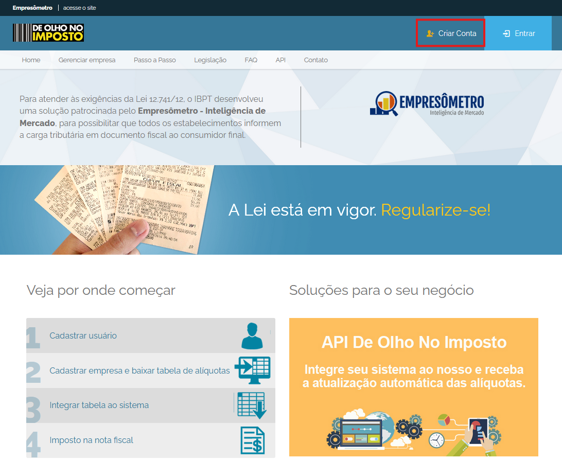 Site De Olho No Imposto