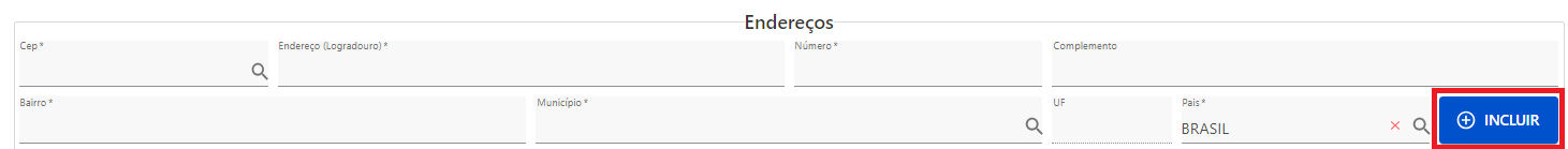 Endereços - Novo